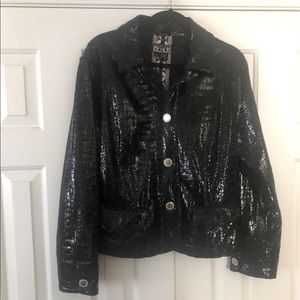 SALE BERER lamb leather jacket